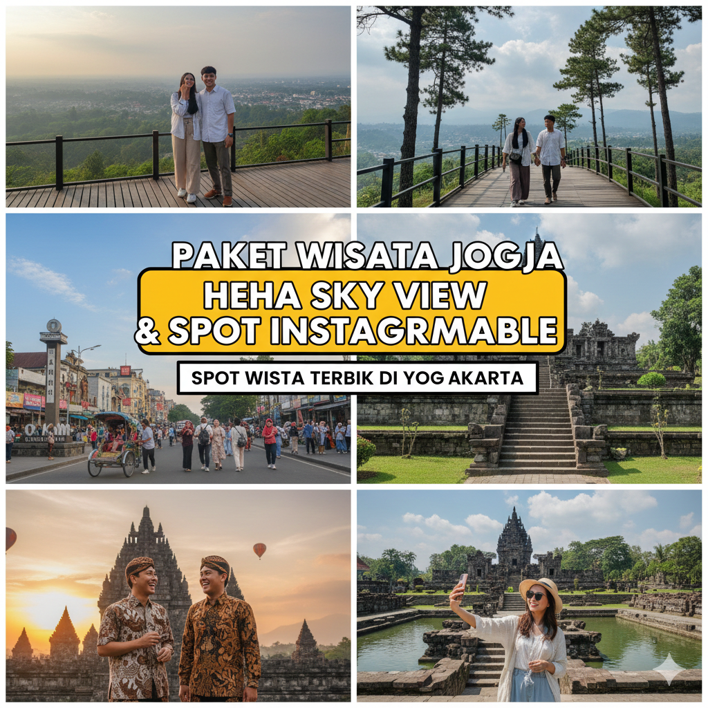 Paket Wisata Jogja HeHa Sky View & Spot Instagramable