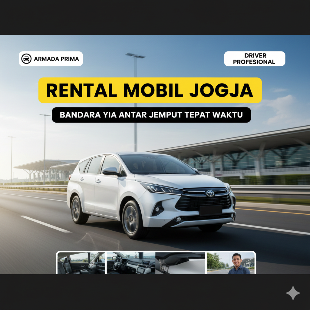 Rental Mobil Jogja Bandara YIA Antar Jemput Tepat Waktu