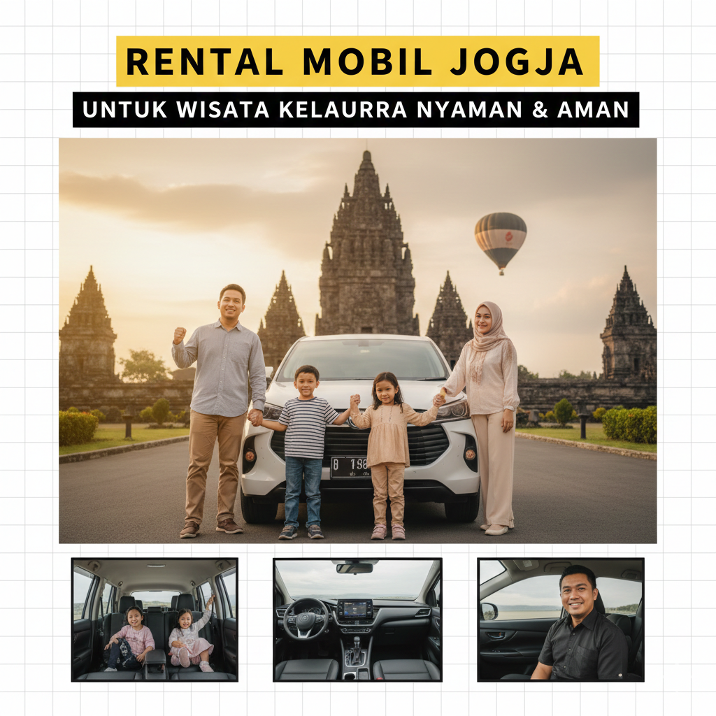 Rental Mobil Jogja untuk Wisata Keluarga Nyaman & Aman