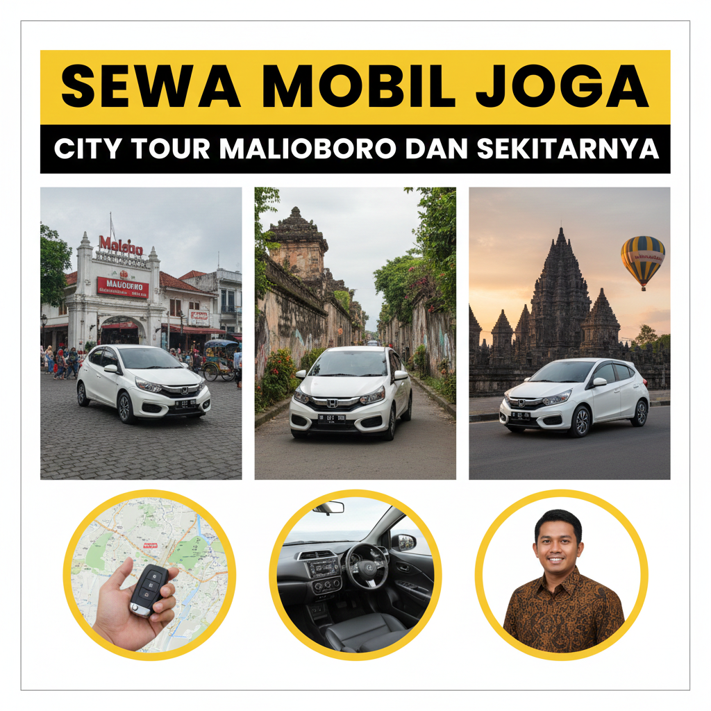 Sewa Mobil Jogja City Tour — Malioboro & Sekitarnya