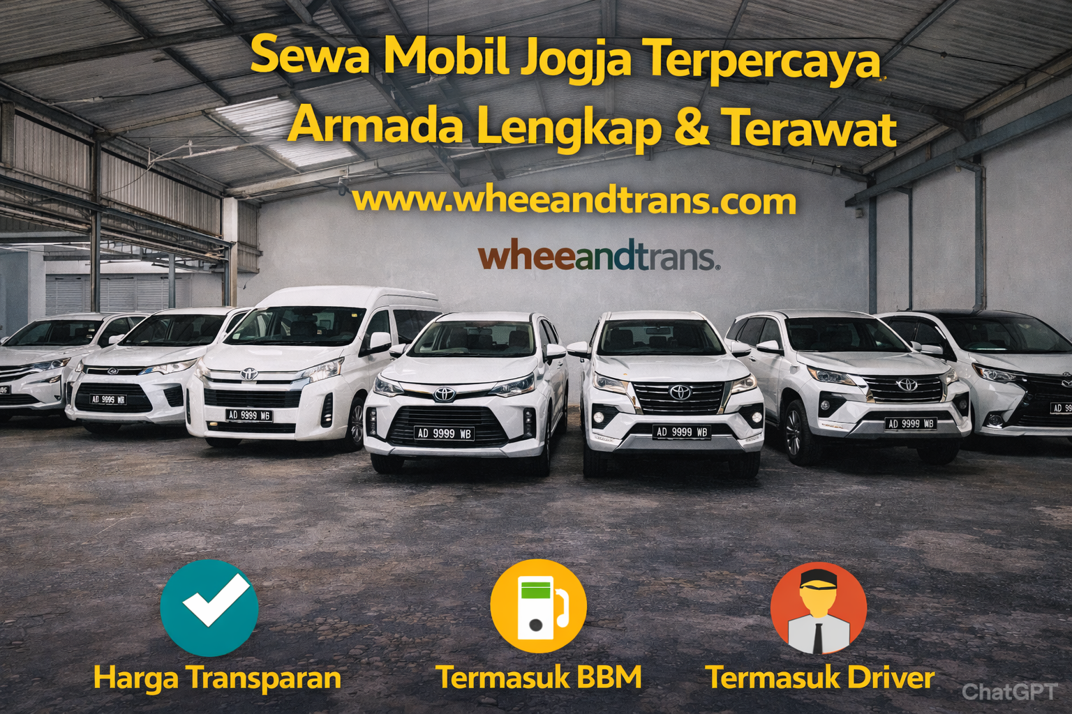 Sewa Mobil Jogja Terpercaya Armada Lengkap & Terawat