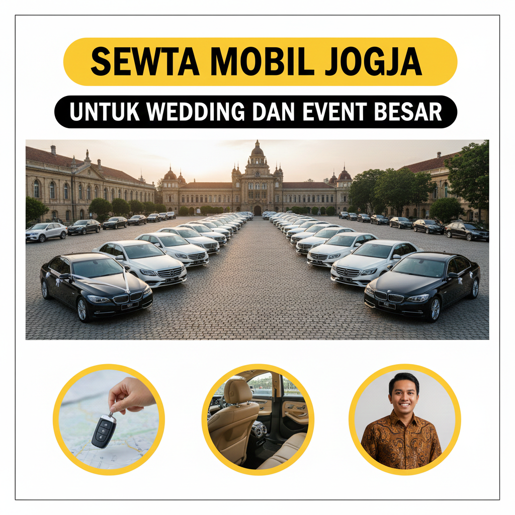 Sewa Mobil Jogja untuk Wedding & Event Besar — Pilihan Terbaik untuk Momen Istimewa