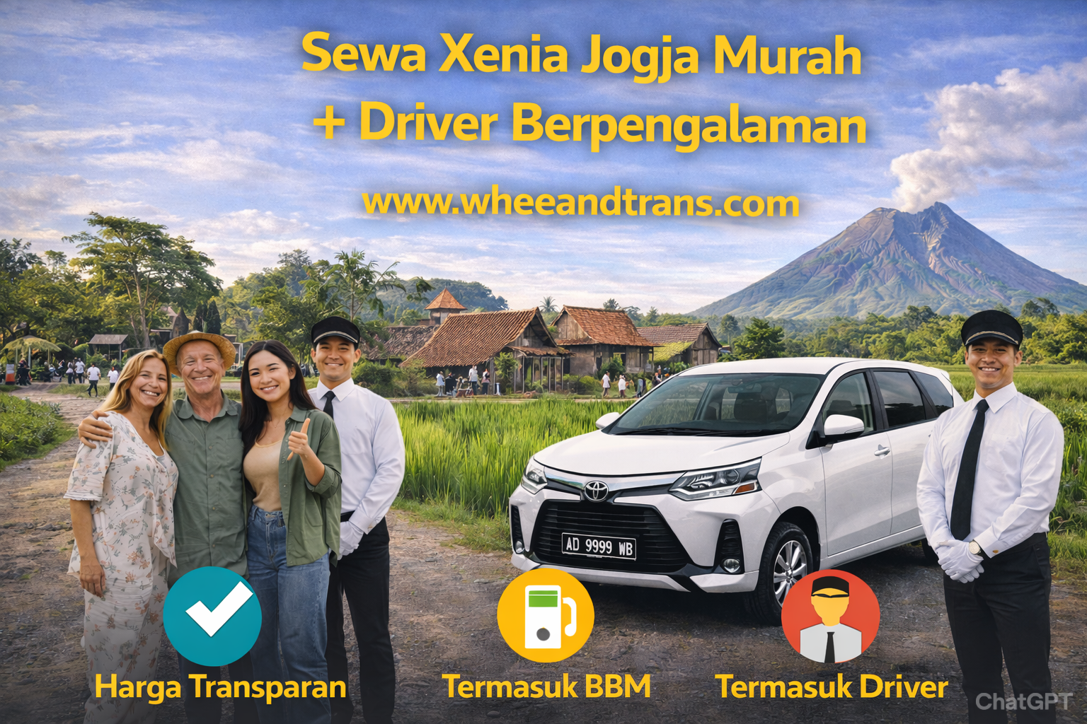 Sewa Xenia Jogja Murah + Driver Berpengalaman